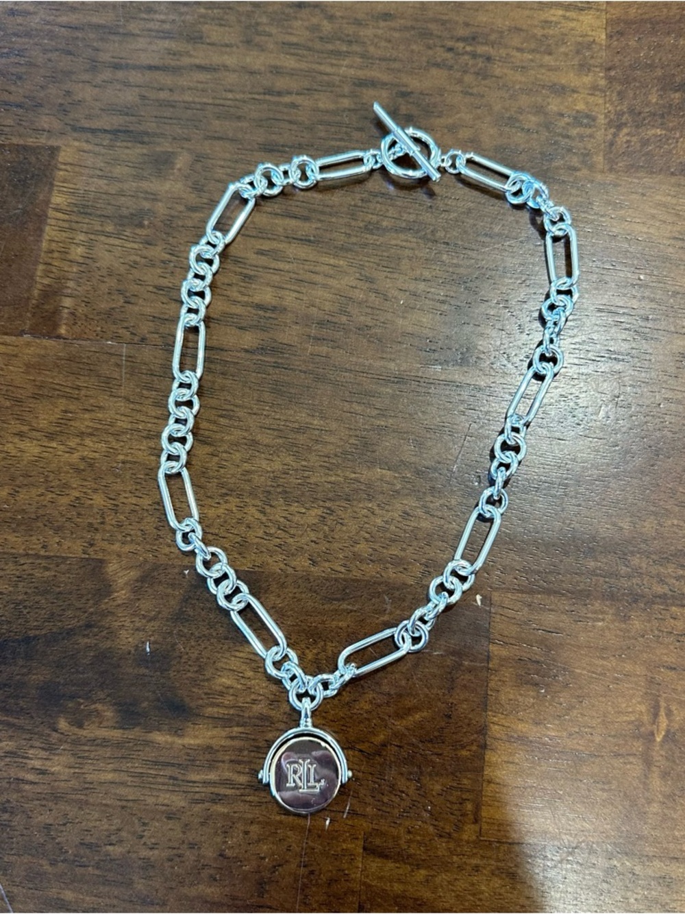 Lauren Ralph Lauren Mixed Metal Chunky Chain Necklace